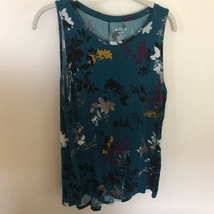Floral Sleeveless Blouse